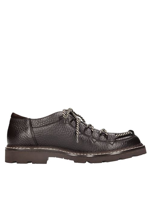 Stringate in pelle DOUCAL'S | DU3369BELVPF752TM00TESTA DI MORO